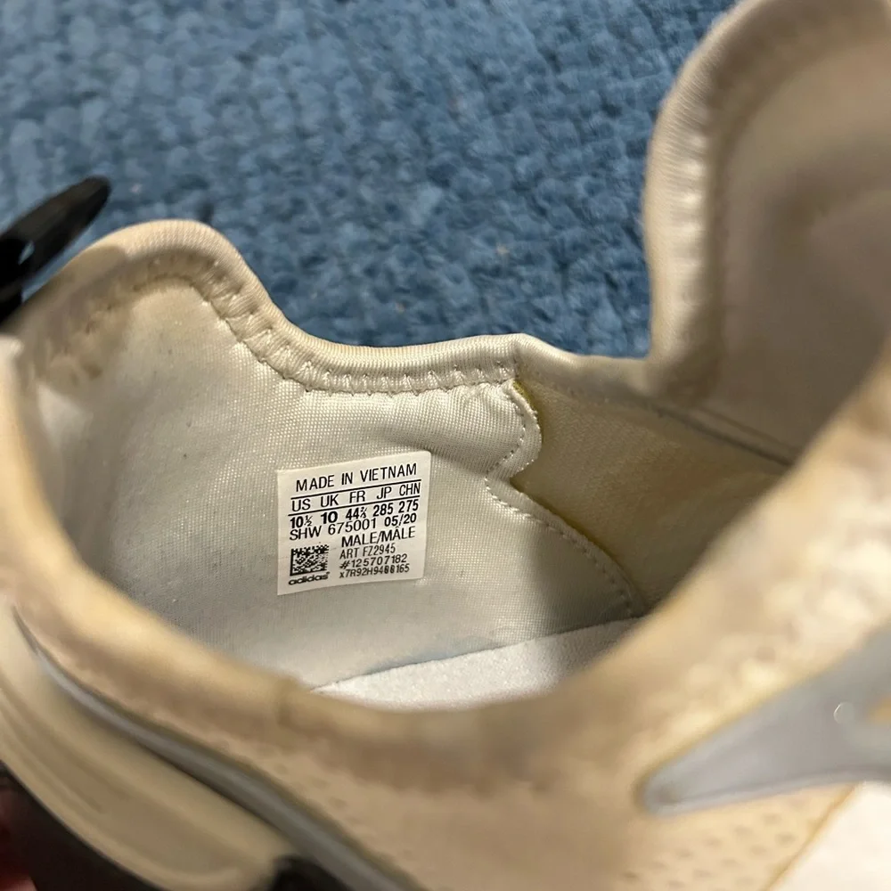 adidas Athletic Shoes in Cream and Gray - Picture 9 of 10